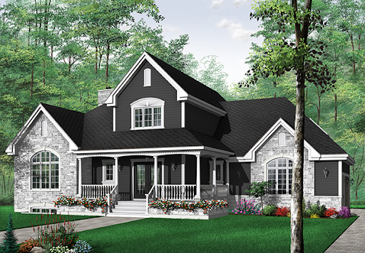 modern farmhouse house plans